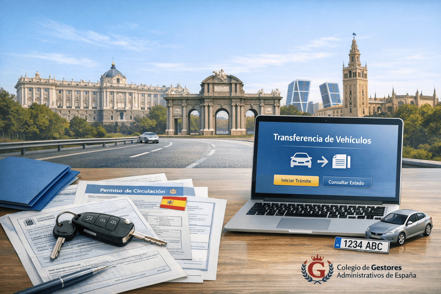 Cambio de nombre de coche 100% online: guía completa con firma SMS en 2026