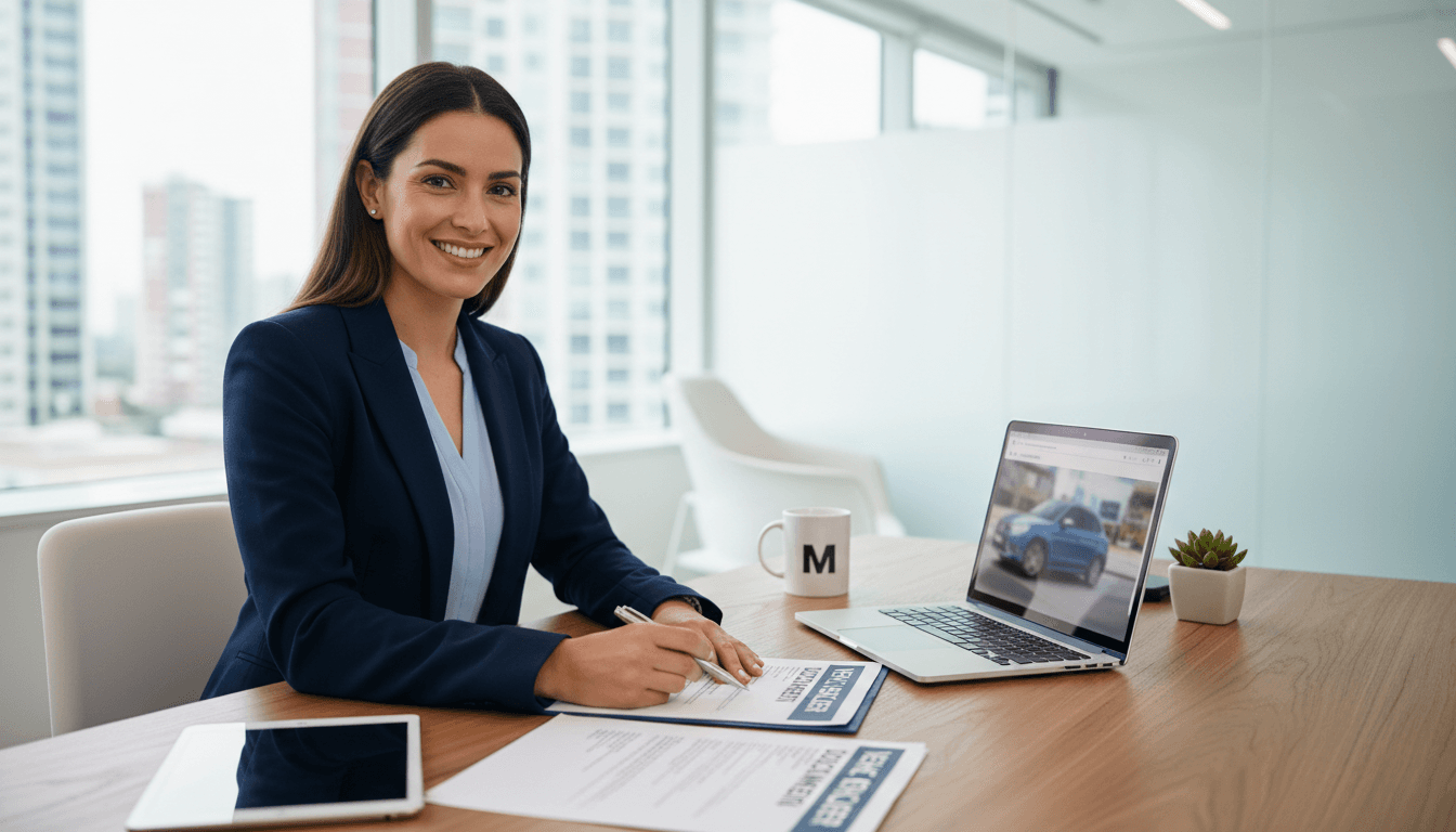 Gestión de transferencia de coche online en Madrid