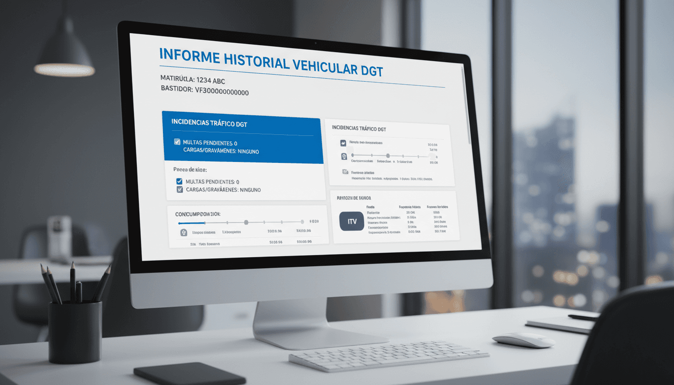 Informe de tráfico DGT instantáneo