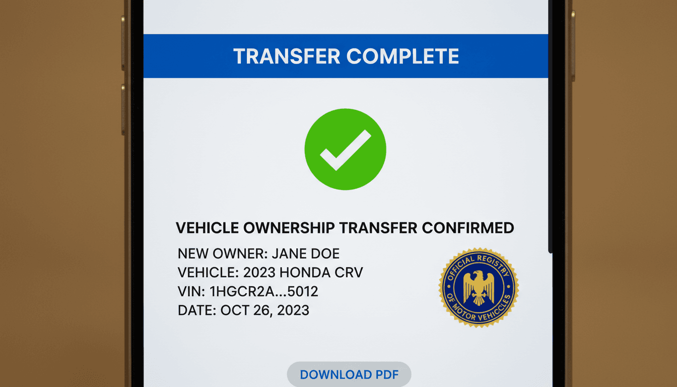 Justificante de transferencia completado en 24 horas