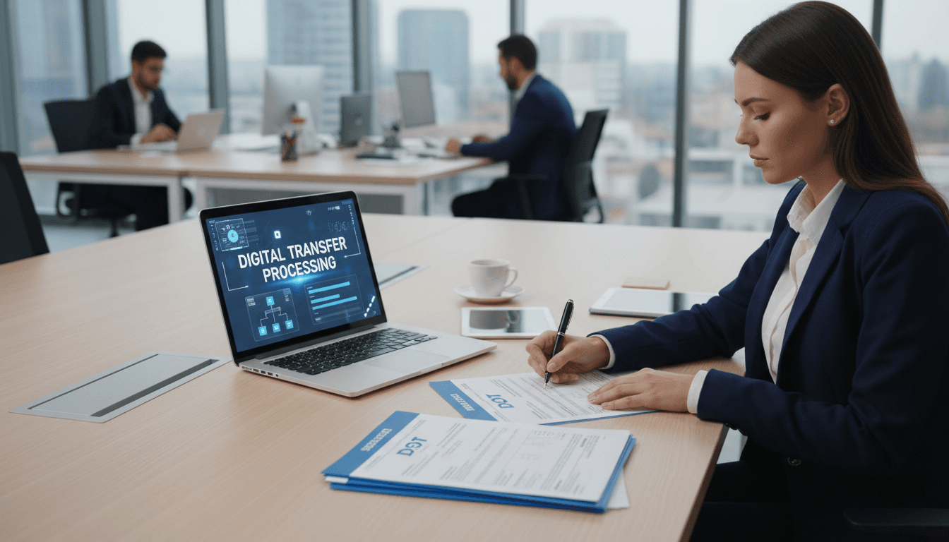 Gestor de GO-AUTO procesando transferencia de vehículos de forma digital