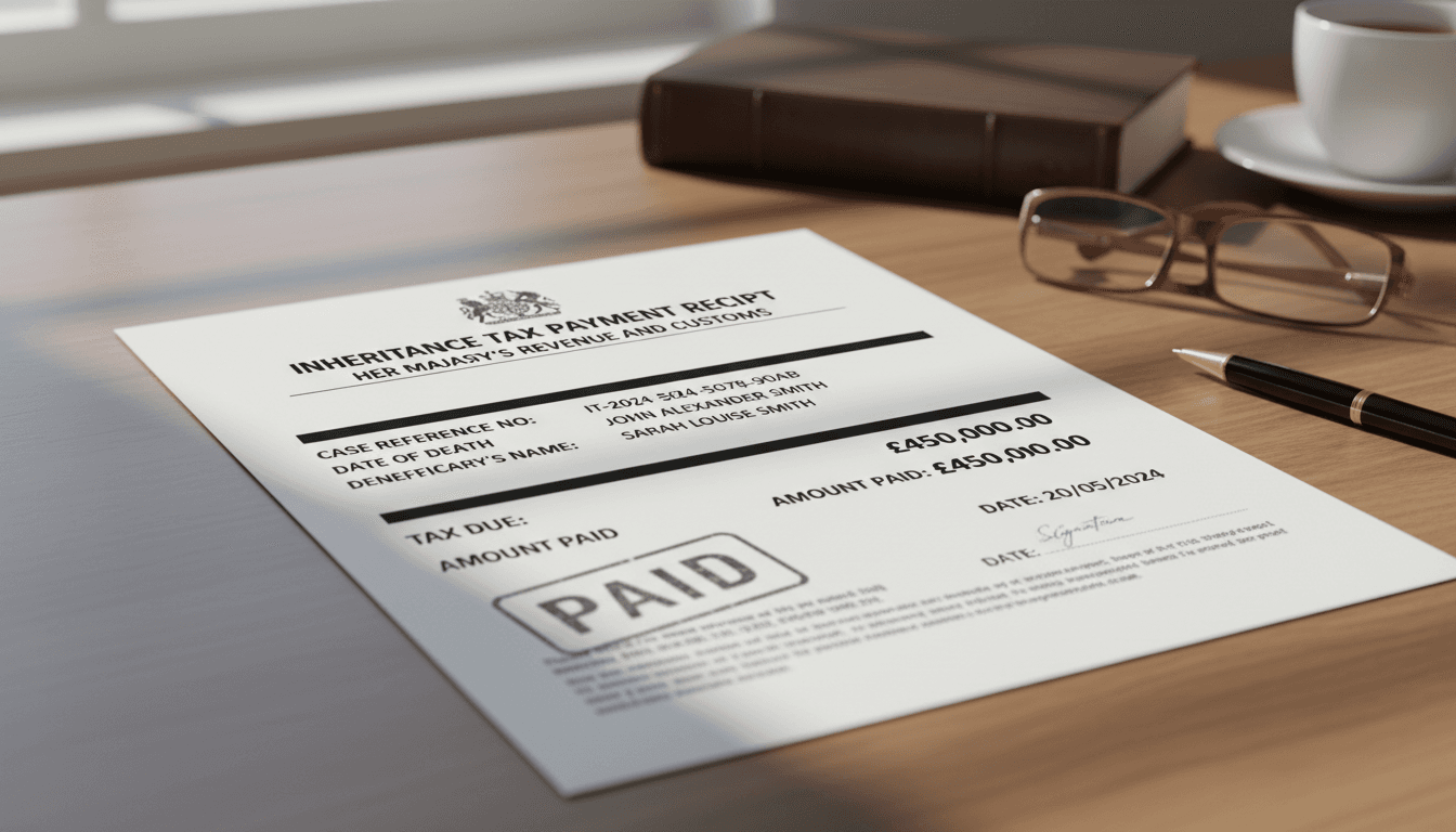 Liquidación de impuesto de sucesiones