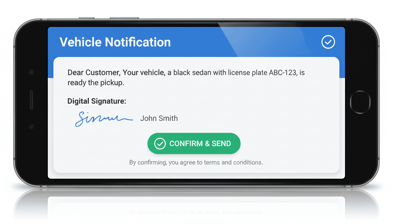 Firma por SMS en GO-AUTO