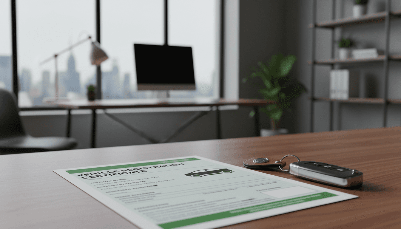 Documentación de vehículo y trámite de transferencia