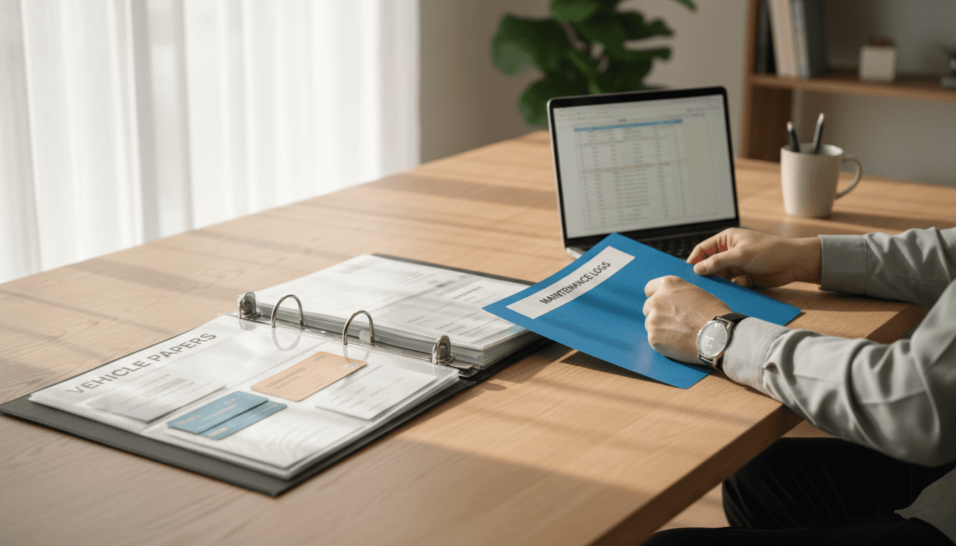 Documentación de transferencia de coche