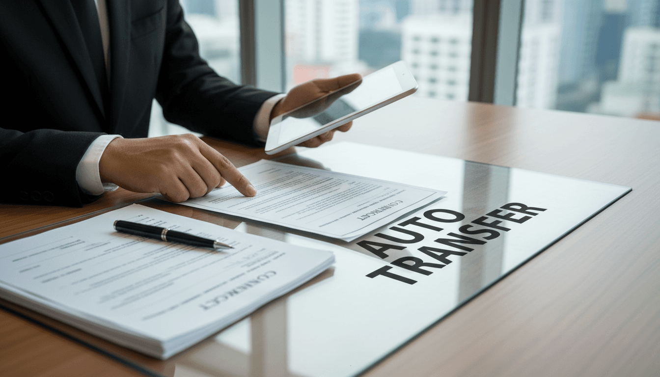 Gestor realizando transferencia de coche telemática en Valdemoro
