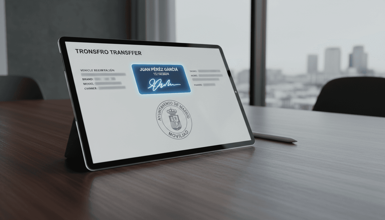 Gestión telemática de transferencia de vehículos en Rivas-Vaciamadrid y Valdemoro con GO-AUTO