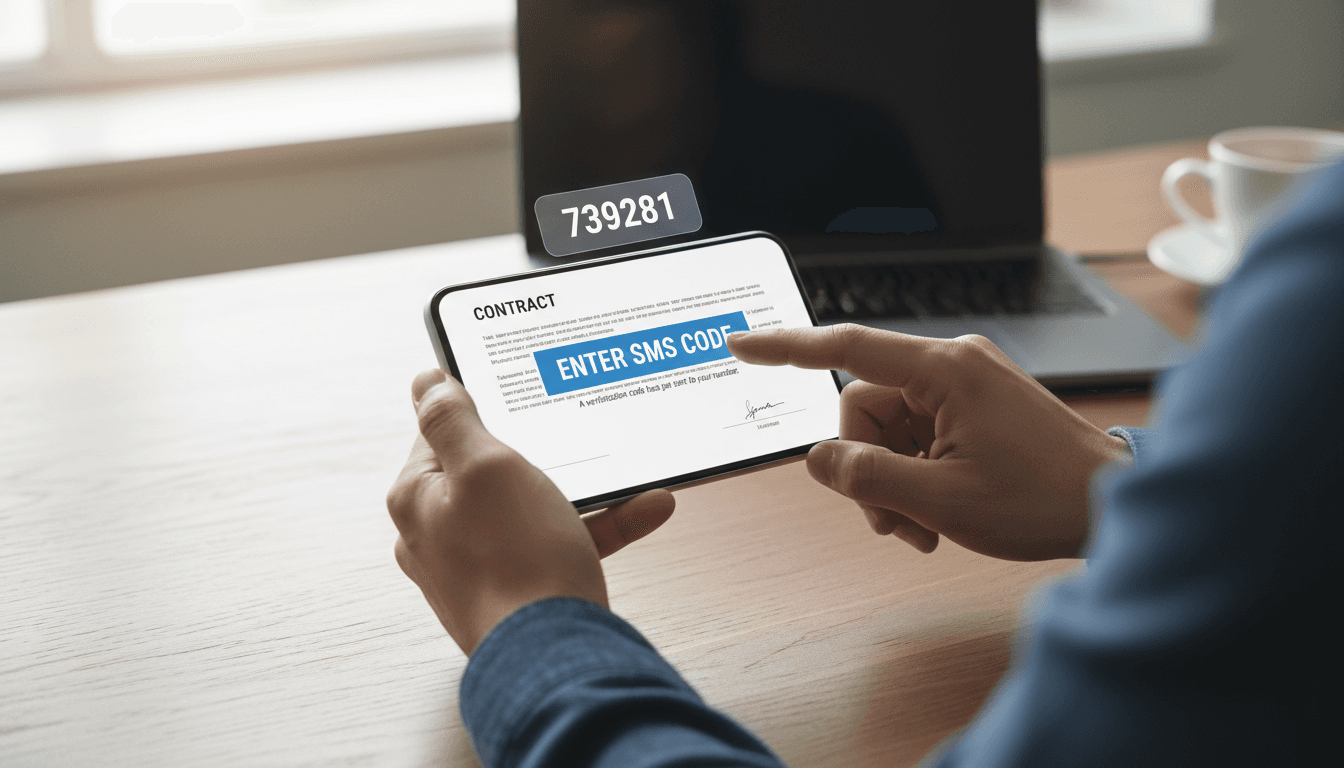 Firma por SMS sin certificado