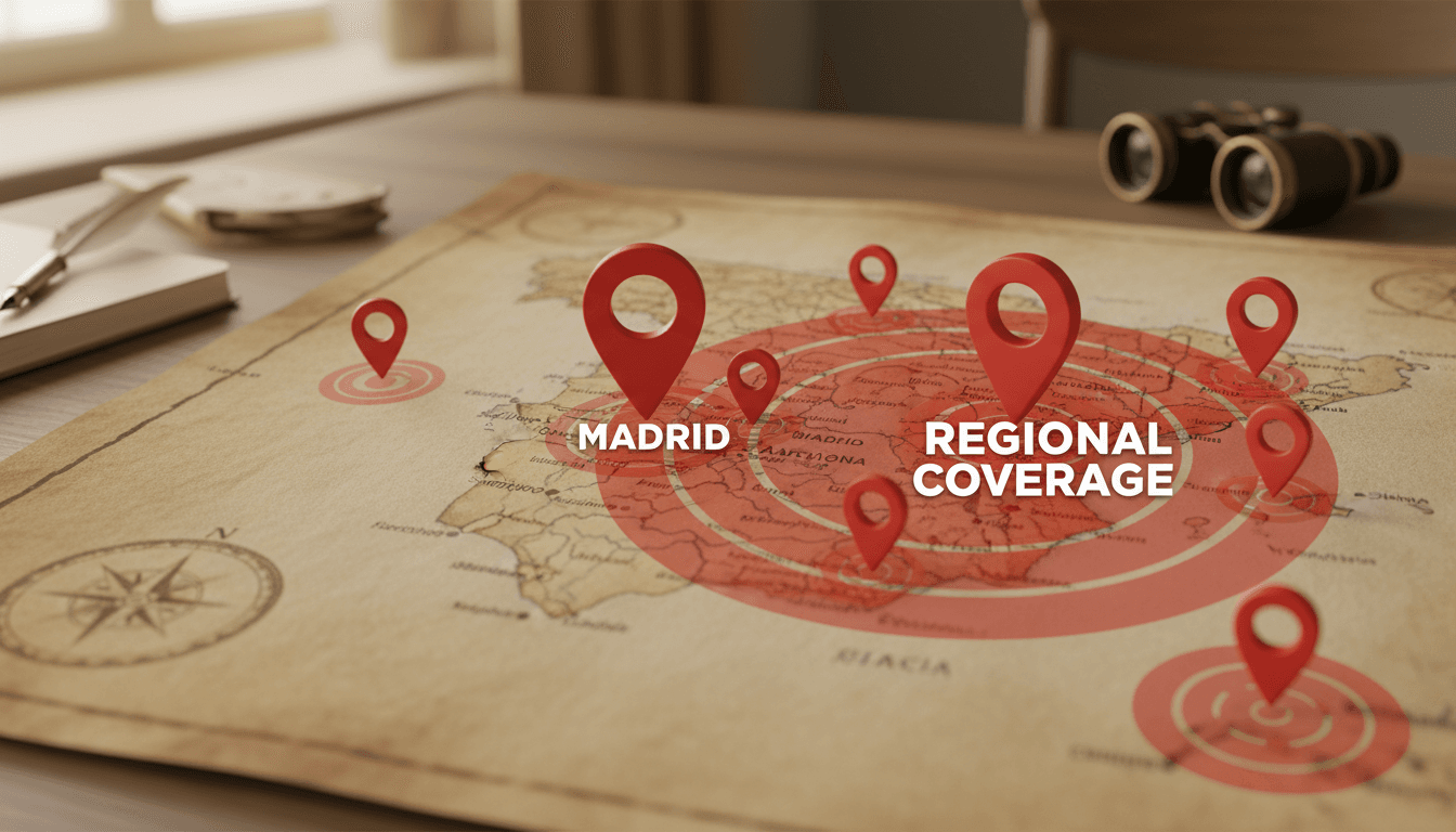 Cobertura en toda España